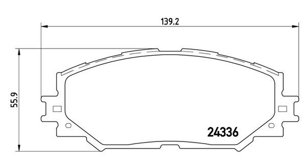 MAGNETI MARELLI Комплект тормозных колодок, дисковый тормоз 363700483082